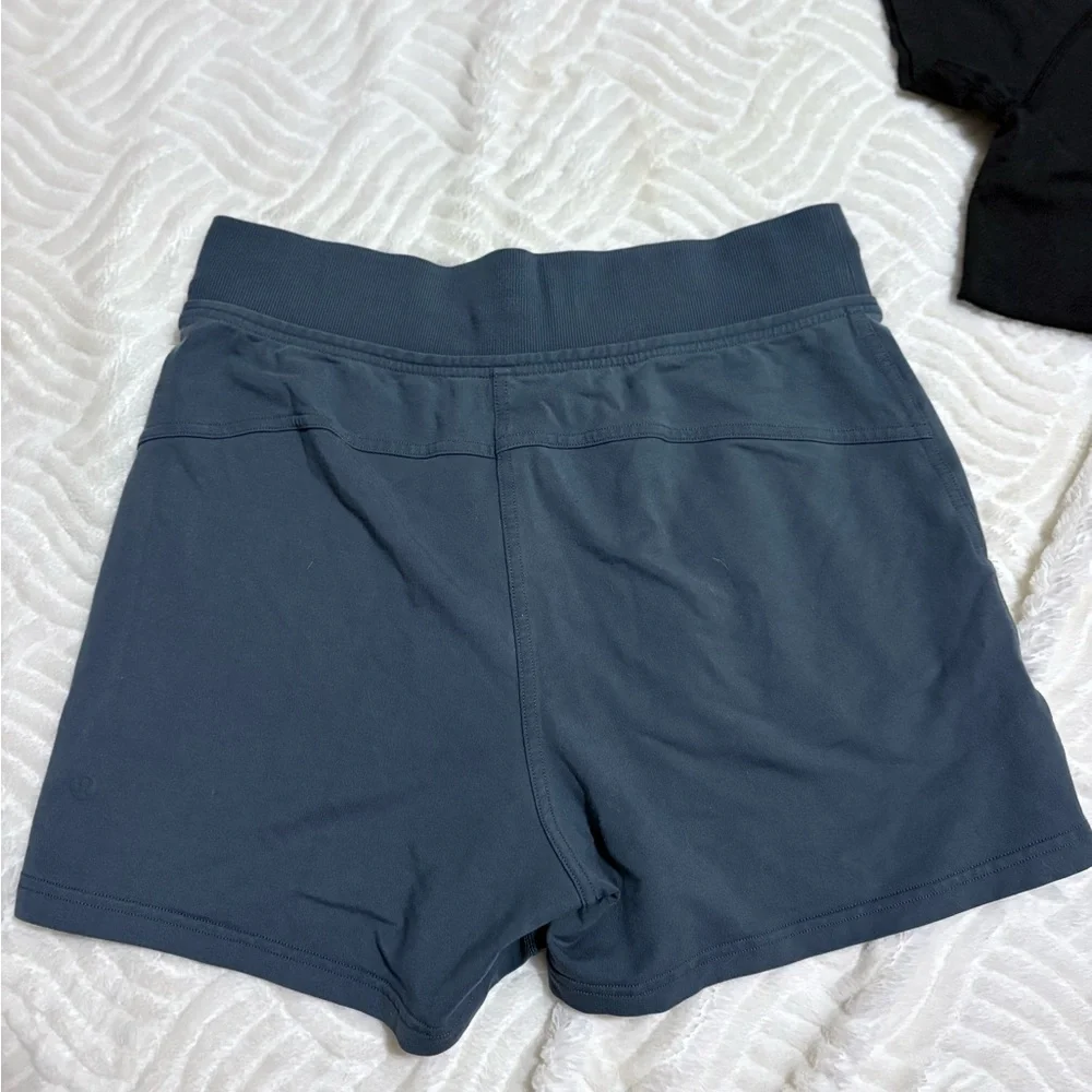 Lululemon Athletica Black Athletic Shorts Soft Fabric - Picture 5 of 7